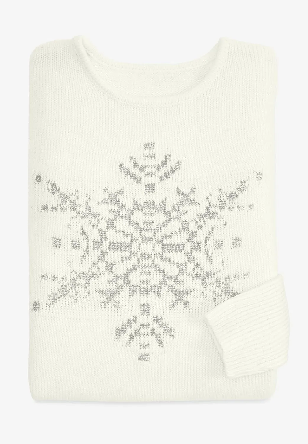 Woman Within Plus Size Motif Sweater